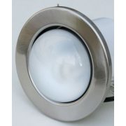    LANDLITE Egyes keret, E27-R80, fix, króm, arany, max. 100W, spot keret (DL-630)