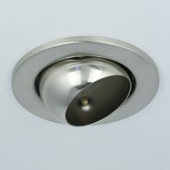    LANDLITE Egyes keret, E14-R50, billenő, egyenes, króm, max. 40W, spot keret (DL-710)