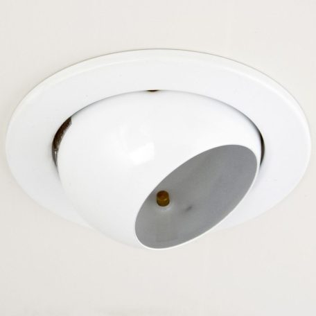  LANDLITE Egyes keret, E27-R63, billenő, egyenes, fehér, max. 60W, spot keret (DL-720)