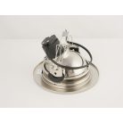  LANDLITE Egyes keret, E27-R63, billenő, egyenes, króm, max. 60W, spot keret (DL-720)