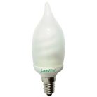 LANDLITE Energiatakarékos, E14, 9W, 450lm, 2700K, láng formájú fényforrás (EIC/D-9W)