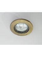  LANDLITE Halogén, GU5.3 (MR16), 3x20W, Ø80mm, fix, antik bronz, spot lámpa szett (KIT-57A-3)