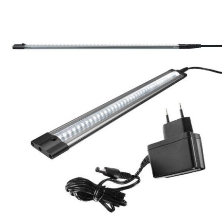  LANDLITE LED, 6W, 400lm, 4000K, 500mm, toldható pultvilágító tápegységgel (LED-BL-500mm-6W)