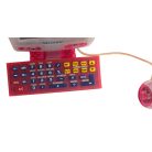 LANDLITE MS-2000A Naptár/Számológép/FM Rádió, piros