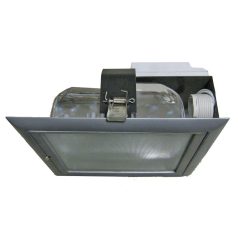   LANDLITE KL-C8006, 2x26W 230V G24q-3 Lichtrohr Tiefstrahler (silber)