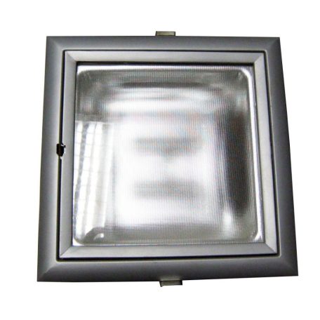 LANDLITE KL-C8006, 2x26W 230V G24q-3 fénycsöves mélysugárzó (ezüst)