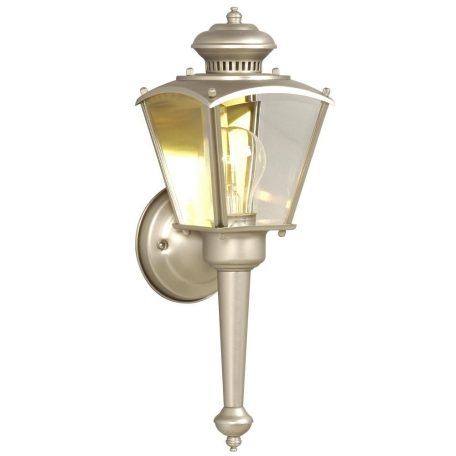 LANDLITE MB309-1  Kültéri fali lámpás, lámpa nikkel színben