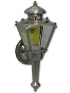 LANDLITE MB309-1  Kültéri fali lámpás, lámpa nikkel színben