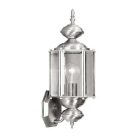 LANDLITE MB302-1  Kültéri fali lámpás, lámpa nikkel színben