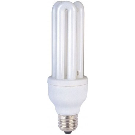 LANDLITE E27, 24W, 600lm, 2700K, U csöves  energiatakarékos izzó (ELT-24W) BUDGET