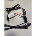  LANDLITE Halogén, G4, 3x20W, Ø70mm, fix, arany, spot lámpa szett (KIT-501-3 (KIT-06-3))