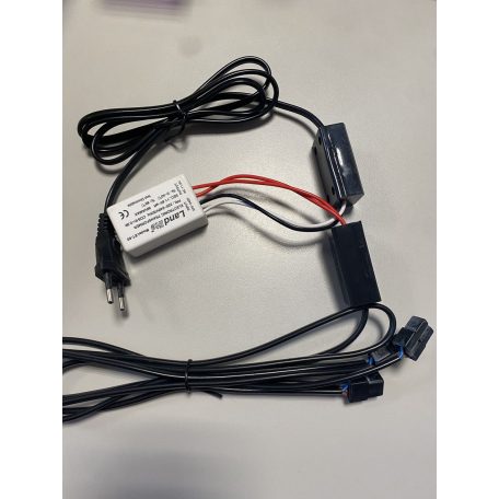  LANDLITE Halogén, G4, 3x20W, Ø70mm, fix, arany, spot lámpa szett (KIT-501-3 (KIT-06-3))
