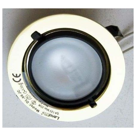  LANDLITE Halogén, G4, 5x20W, Ø70mm, fix, arany, spot lámpa szett (KIT-501-5 (KIT-06-5))