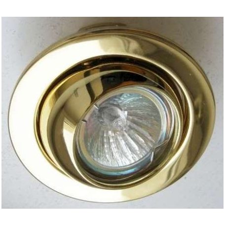  LANDLITE Halogén, GU5.3 (MR16), 5x20W, Ø100mm, billenő, arany, spot lámpa szett (KIT-510-5)