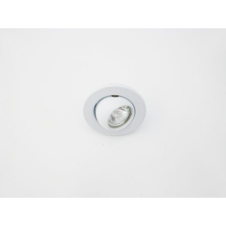 LANDLITE KIT-713-5, 5db MR11 20W 12V halogén izzó, forgatható kivitel, "Kis Béka Szem", beépíthető lámpa szett (5 db-os halogén szett),fehér