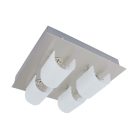 LANDLITE MW-5405 / 4C modern matt króm fali lámpa, 4xG9 60W 230V