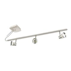   LANDLITE MW-5407 / 3C modern matt króm  mennyezeti lámpa 3xGU10 50W 230V
