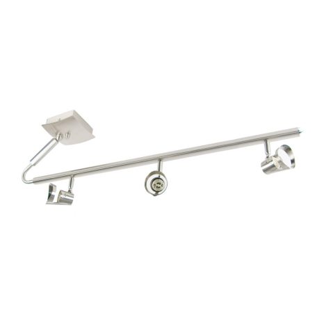 LANDLITE MW-5407 / 3C modern matt króm  mennyezeti lámpa 3xGU10 50W 230V