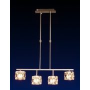 LANDLITE MW-5384/4H modern függesztett lámpa 4xG9 40W 230V