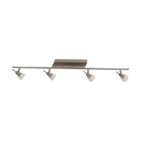 LANDLITE SLB46-217-4, modern fali lámpa 4xMax 35W 12V matt nikkel