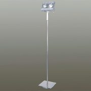    LANDLITE FL223A állólámpa, GU10, max. 2x50W, titán, halogén fényforrással