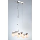 LANDLITE CL-013-6, modern függeszték 6xG9-40W 230V matt nikkel