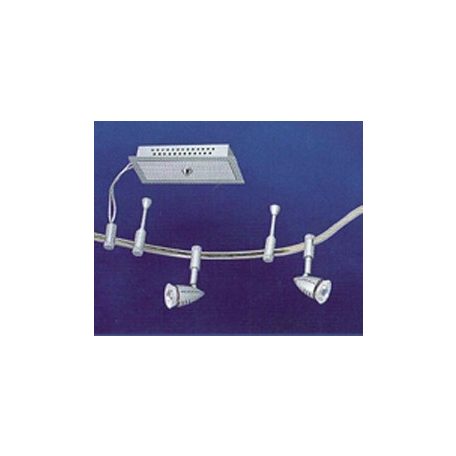 LANDLITE LVWM83E-160-5 5xMR16 20W Halogén track lámparendszer