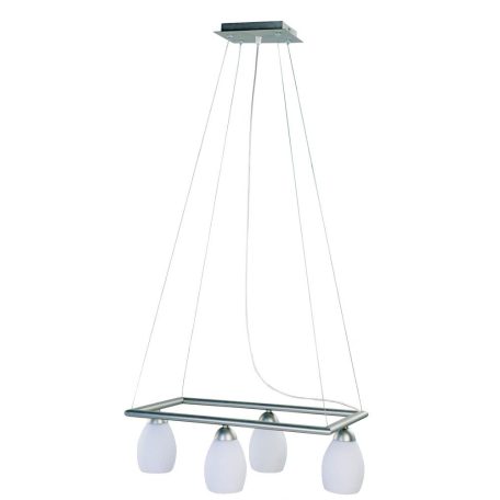 LANDLITE MW-5361/4P-S-R matt króm függeszték E14 foglalattal, max 60W