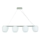 LANDLITE MW-5362/4P-S matt króm függeszték E14 foglalattal, max 60W