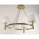 LANDLITE MW-5362/3C-S-C, antik bronz függeszték
