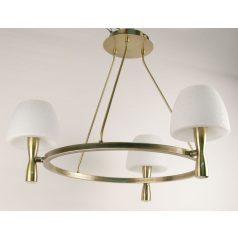 LANDLITE MW-5362/3C-S-C, antik bronz függeszték