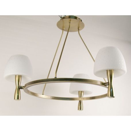 LANDLITE MW-5362/3C-S-C, antik bronz függeszték