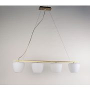 LANDLITE MW-5362/4P-S, antik bronz, függeszték