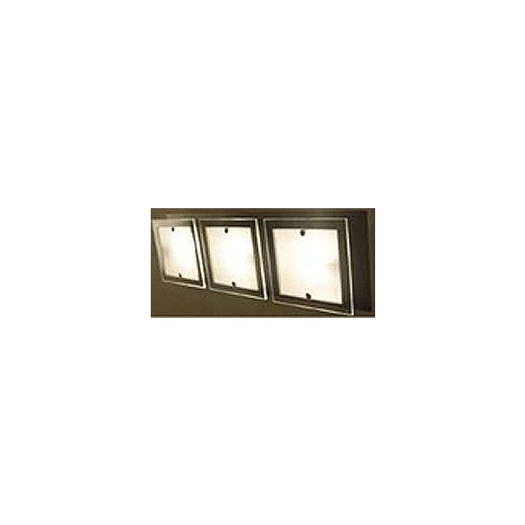 LANDLITE SHARONA MW-5424/3C-R modern mennyezeti lámpa 3xG9 40W 230V