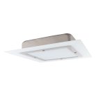 LANDLITE KABIRA MW-4206A/16", matt króm mennyezeti lámpa, 3xE27 60W