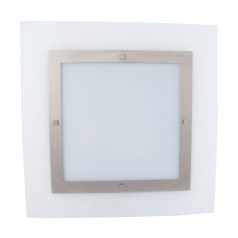   LANDLITE KABIRA MW-4206A/16", matt króm mennyezeti lámpa, 3xE27 60W
