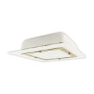 LANDLITE KABIRA MW-4206A/16", antik bronz mennyezeti lámpa, 3xE27 60W