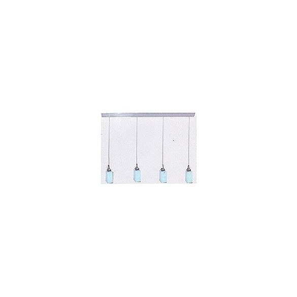 LANDLITE MW-5418/4PB-S modern függesztett lámpa 4xG9 60W 230V