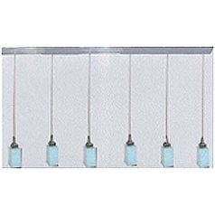   LANDLITE MW-5418/6PB-S modern függesztett lámpa 6xG9 60W 230V