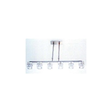 LANDLITE MW-5384/6HB modern függesztett lámpa 6xG9 40W 230V