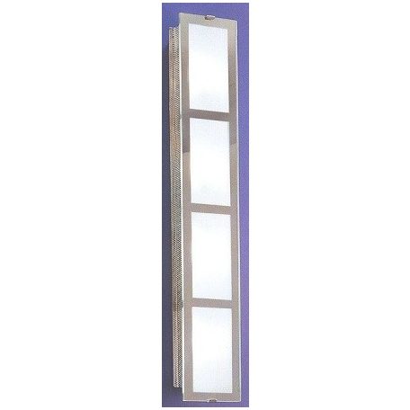 LANDLITE INGA-A04 modern fali lámpa 4xG9 40W 230V (matt króm / fehér üveg)