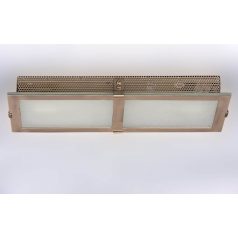   LANDLITE INGA-A02 modern fali lámpa 2xG9 40W 230V (matt króm / fehér üveg)