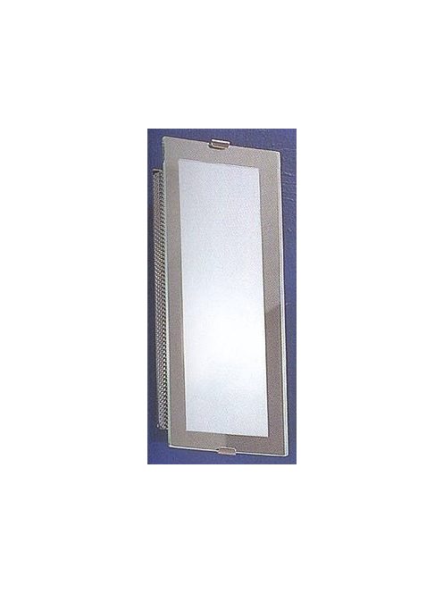 LANDLITE INGA-A01 modern fali lámpa 1xG9 40W 230V (matt króm / fehér üveg)