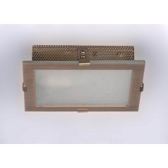   LANDLITE INGA-A01 moderne Wandlampe 1xG9 40W 230V (matt chrom / weiss Glas)