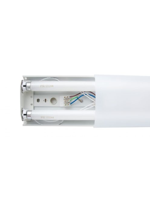 LANDLITE CLT-3027, 2xT8/G13 18W, fénycsöves fali/mennyezeti lámpa