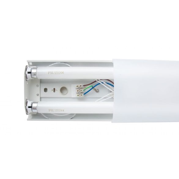 LANDLITE CLT-3027, 2xT8/G13 18W, fénycsöves fali/mennyezeti lámpa