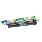 LANDLITE TRAVIS W6005/2L, 2X60W G9, falilámpa