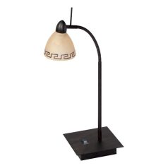    LANDLITE ZORBA LS-553T-140 asztali lámpa, G9, max. 1x40W, halogén fényforrással