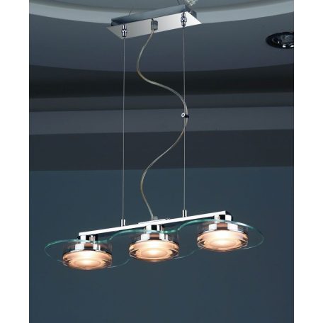 LANDLITE CELINA P6016/3L, 3x60W G9, függeszték
