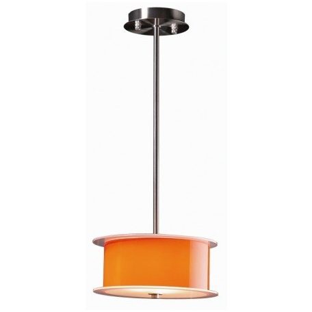 LANDLITE REFORMO P6026/B narancs, 4X60W E27 230V, függeszték